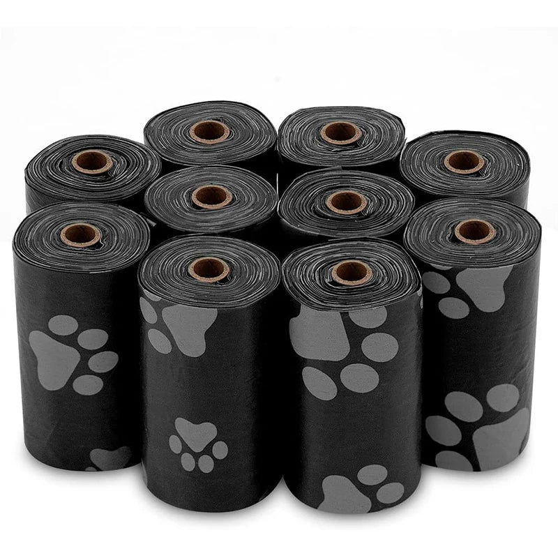 120 Rolls Dog Poop Bag Outdoor Cleaning Poop Bag Outdoor Clean Pets Supplies for Dog 15Bags/Roll Refill Garbage Bag Pet Supplies